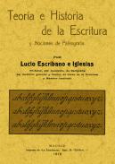 Teor�a e historia de la escritura y nociones de paleograf�a