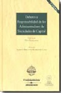 Deberes y responsabilidad de los administradores de las sociedades de capital