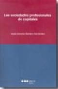 Las sociedades profesionales de capitales