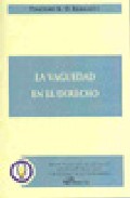 La vaguedad en el derecho