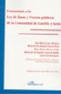 Comentario a la Ley de Tasas y Precios p�blicos de la Comunidad de Castilla y Le�n