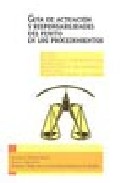 Gu�a de actuaci�n y responsabilidades del perito en los procedimientos