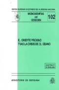 El Oriente Pr�ximo tras la crisis de El L�bano