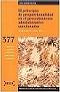 El principio de proporcionalidad en el procedimiento administrativo sancionador