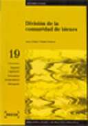Divisi�n de la comunidad de bienes