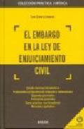 El embargo en la Ley de Enjuiciamiento Civil
