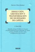 Disoluci�n, liquidaci�n y transformaci�n de sociedades de capital