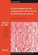 El procedimiento de separaci�n y divorcio en la violencia de g�nero