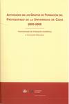 Actividades del Grupo de Formaci�n del Profesorado de la Universidad de C�diz