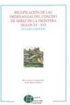 Recopilaci�n de las ordenanzas del Concejo de Xerez de la Frontera, siglos XV-XVI