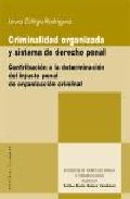 Criminalidad organizada y sistema de derecho penal