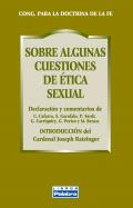 Sobre algunas cuestiones de �tica sexual