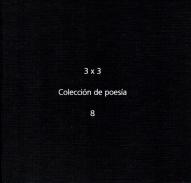 3x3, colecci�n de poes�a, 8