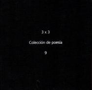 3x3, colecci�n de poes�a, 9
