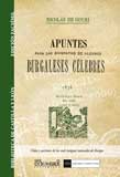 Apuntes para las biograf�as de algunos burgaleses c�lebres