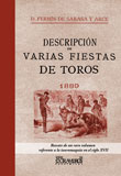 Descripci�n de varias fiestas de toros