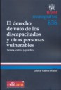 El derecho de voto de los discapacitados y otras personas vulnerables