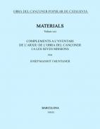 Complements a l'inventari de l'arxiu de l'obra del can�oner i a les seves missions