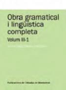 Obra gramatical i ling��stica completa, 3.1