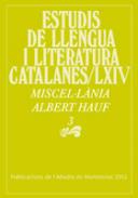 Miscel�l�nia Albert Hauf, 3