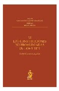 Las constituciones no 

promulgadas de 1856 y 1873, 6