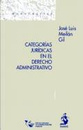 Categor�as jur�dicas en el derecho administrativo