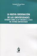 La nueva ordenaci�n de las universidades