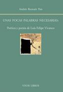 Unas pocas palabras necesarias