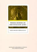 Primera memoria de Jos� Nicol�s de Azara