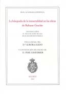 La b�squeda de la inmortalidad en las obras de Baltasar Graci�n