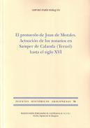 El protocolo de Joan de Morales