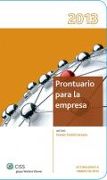 Prontuario para la empresa 2013