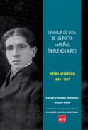 La hoja de vida de un poeta espa�ol en Buenos Aires