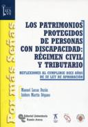 Los patrimonios protegidos de personas con discapacidad:
