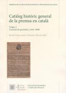 Cat�leg hist�ric general de la premsa en catal�, 1
