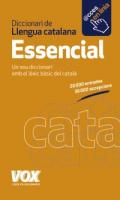 Diccionari essencial de llengua catalana