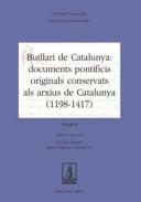 Butllari de Catalunya : documents pontificis originals conservats als arxius de Catalunya (1198-1417), 3