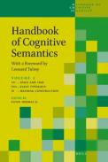 Handbook of Cognitive Semantics, 3