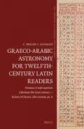 Graeco-Arabic Astronomy for Twelfth-Century Latin Readers