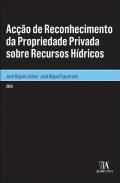 Ac��o de reconhecimento da propriedade privada sobre recursos h�dricos