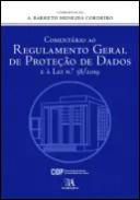 Coment�rio ao Regulamento Geral de Prote��o de Dados e � Lei 58/2019