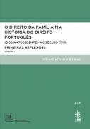 O Direito da Fam�lia na Hist�ria do Direito Portugu�s, 1