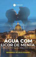 �gua com licor de menta